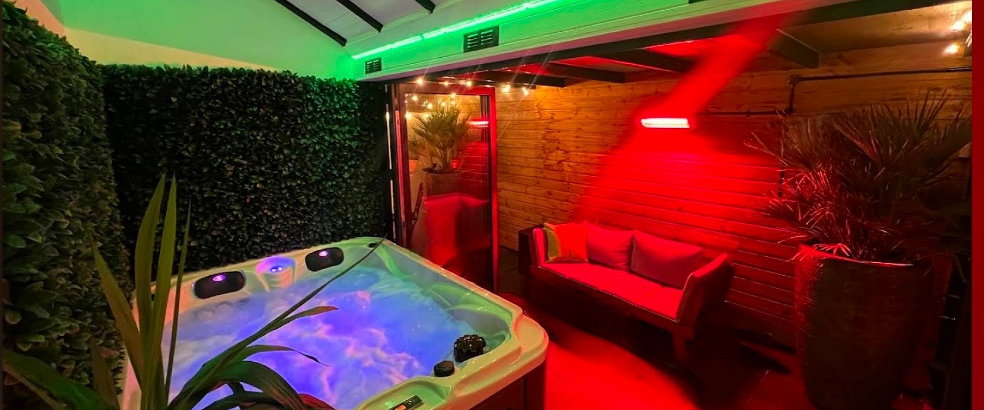 Hot tub photo Henry Suite